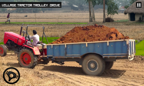 اسکرین شات بازی Tractor Trolley Cargo Farming Offroad Simulator 3