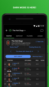 اسکرین شات برنامه ESPN Fantasy Sports 3