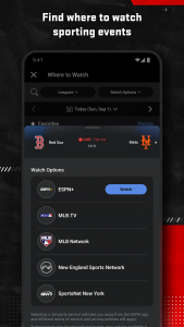 اسکرین شات برنامه ESPN 5