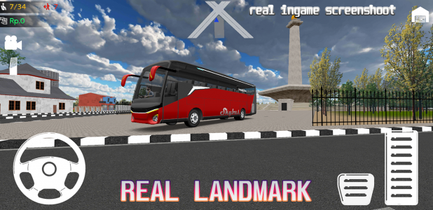 اسکرین شات بازی ES Bus Simulator Indonesia 4