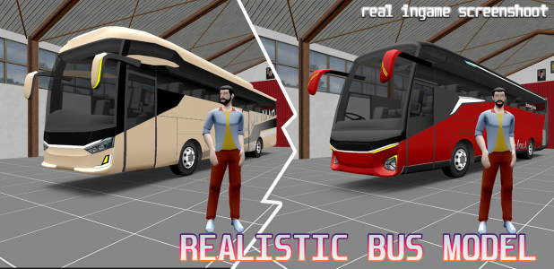 اسکرین شات بازی ES Bus Simulator Indonesia 1