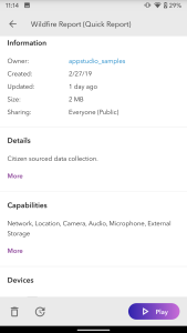 اسکرین شات 5 برنامه ArcGIS AppStudio Player