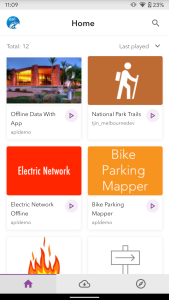 اسکرین شات 1 برنامه ArcGIS AppStudio Player