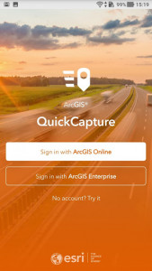 اسکرین شات برنامه ArcGIS QuickCapture 1