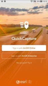اسکرین شات 1 برنامه ArcGIS QuickCapture