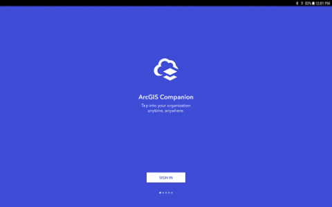 اسکرین شات برنامه ArcGIS Companion 7