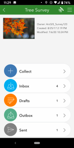 اسکرین شات 3 برنامه ArcGIS Survey123