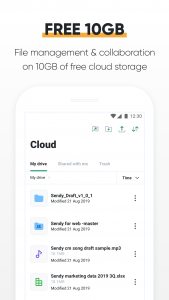 اسکرین شات برنامه SENDY(Transfer/Cloud)-Send&Sto 4
