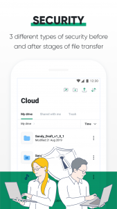 اسکرین شات برنامه SENDY(Transfer/Cloud)-Send&Sto 2