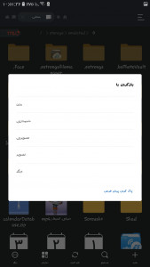 اسکرین شات برنامه مدیریت فایل نیک | فایل ها 11