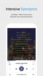 اسکرین شات 1 برنامه ALSong - Music Player & Lyrics