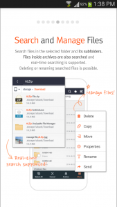 اسکرین شات برنامه ALZip – File Manager & Unzip 4