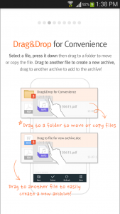 اسکرین شات برنامه ALZip – File Manager & Unzip 2