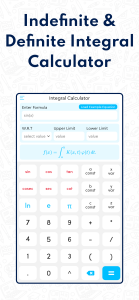 اسکرین شات 2 برنامه Integral Calculator with Steps