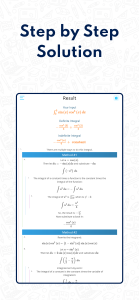 اسکرین شات 4 برنامه Integral Calculator with Steps