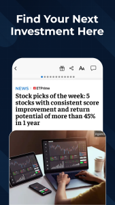 اسکرین شات 6 برنامه ET Markets: Stock Tools & News