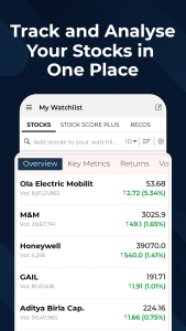 اسکرین شات 4 برنامه ET Markets: Stock Tools & News