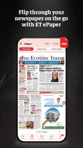 اسکرین شات برنامه Economic Times : Business News 6