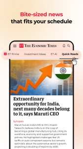 اسکرین شات 7 برنامه Economic Times : Business News