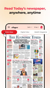 اسکرین شات 6 برنامه Economic Times : Business News