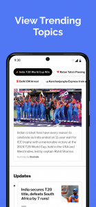 اسکرین شات برنامه Dailyhunt - News & Magazines 4