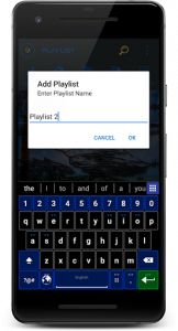 اسکرین شات برنامه MP3 Music player 5
