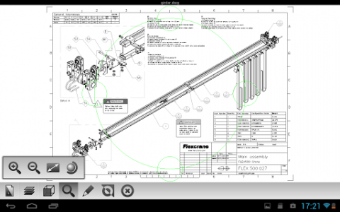 اسکرین شات برنامه Etoolbox Mobile CAD Viewer 8