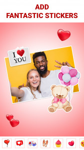 اسکرین شات برنامه Love Collage - Photo Editor 5