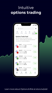 اسکرین شات 4 برنامه eToro: Trade. Invest. Connect.