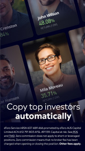 اسکرین شات 6 برنامه eToro: Trade. Invest. Connect.