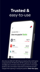 اسکرین شات 3 برنامه eToro: Trade. Invest. Connect.