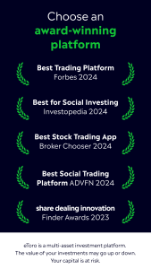 اسکرین شات 3 برنامه eToro: Trade. Invest. Connect.