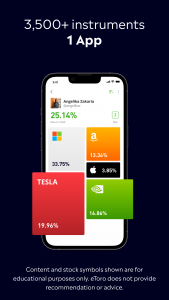 اسکرین شات 2 برنامه eToro: Trade. Invest. Connect.