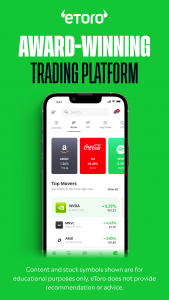 اسکرین شات برنامه eToro: Trade. Invest. Connect. 1