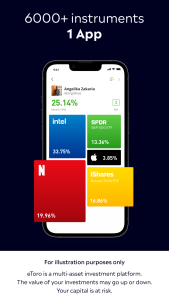 اسکرین شات 2 برنامه eToro: Trade. Invest. Connect.