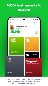 اسکرین شات 2 برنامه eToro: Trade. Invest. Connect.