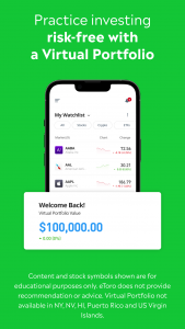 اسکرین شات 8 برنامه eToro: Trade. Invest. Connect.