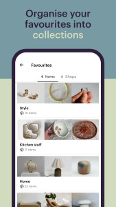 اسکرین شات 6 برنامه Etsy: Shop Home, Style & More