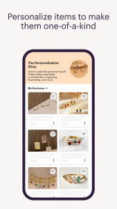 اسکرین شات 7 برنامه Etsy: A Special Marketplace