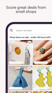 اسکرین شات 3 برنامه Etsy: A Special Marketplace