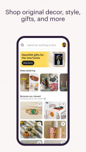 اسکرین شات 2 برنامه Etsy: A Special Marketplace