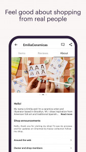 اسکرین شات 8 برنامه Etsy: A Special Marketplace