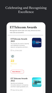 اسکرین شات 7 برنامه ET Telecom from Economic Times