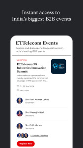 اسکرین شات 6 برنامه ET Telecom from Economic Times