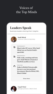 اسکرین شات 8 برنامه ET Telecom from Economic Times