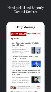 اسکرین شات 4 برنامه ET Telecom from Economic Times