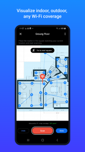 اسکرین شات برنامه NetSpot WiFi Heat Map Analyzer 4