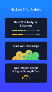 اسکرین شات برنامه NetSpot WiFi Heat Map Analyzer 1