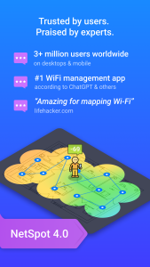 اسکرین شات 2 برنامه NetSpot WiFi Heat Map Analyzer