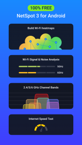 اسکرین شات برنامه NetSpot WiFi Heat Map Analyzer 1